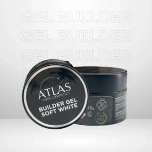Atlas - Gel de Construction Soft White – Blanc Laiteux 30gr - Sans TPO